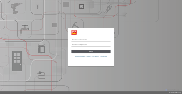 Security scan screenshot of https://mydoitbest.com