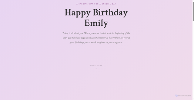 Security scan screenshot of https://simple-gift-for-you-em-g3as2jsphc.edgeone.app/