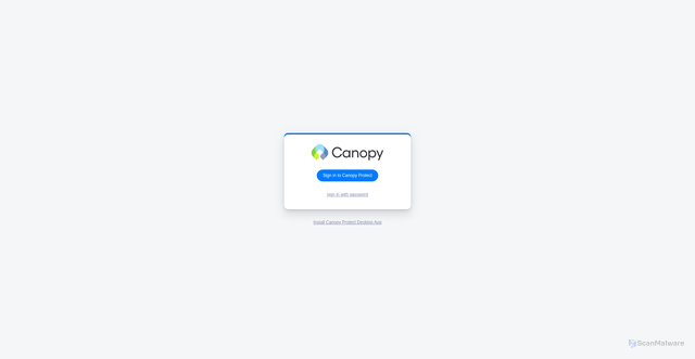 Security scan screenshot of https://wellspan.canopyprotect.com