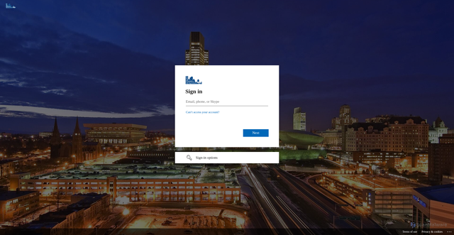 Security scan screenshot of https://albanyent.sharepoint.com