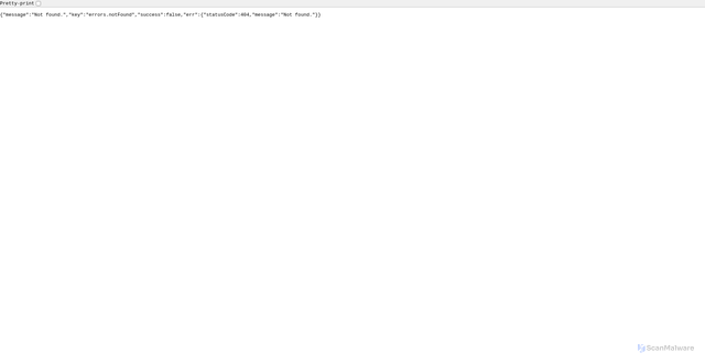 Security scan screenshot of https://api.koalendar.com