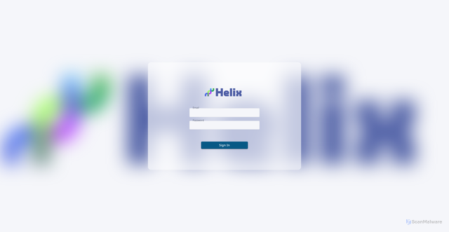 Security scan screenshot of https://app.helixdynamic.com