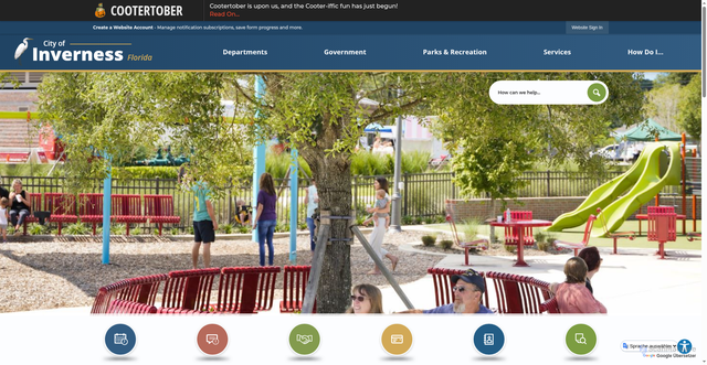Security scan screenshot of https://inverness.gov/