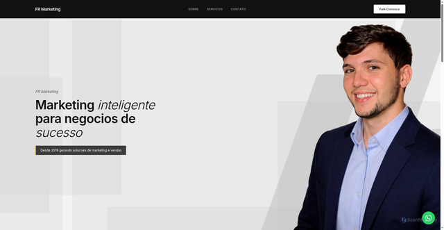 Security scan screenshot of https://frmarketing.site/?p=7