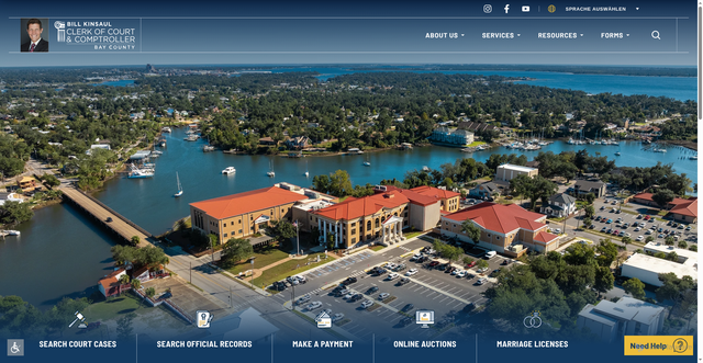 Security scan screenshot of https://baycoclerk.com