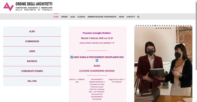 Security scan screenshot of https://www.oavc.it/