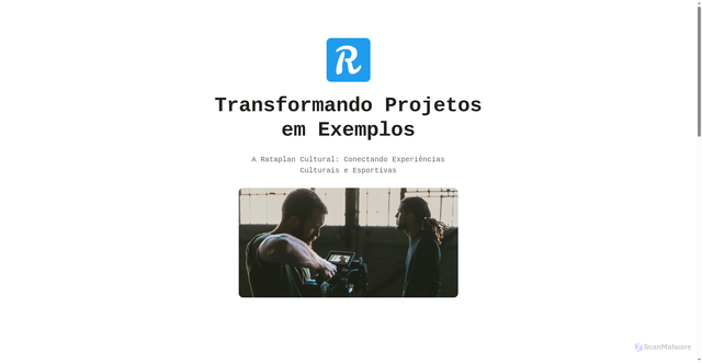 Security scan screenshot of https://rataplancultural.pages.dev/