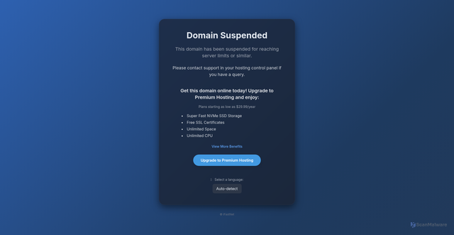 Security scan screenshot of https://suspension-decorreo.iceiy.com/