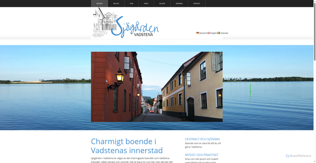 Security scan screenshot of https://xn--sjgrdenvadstena-jlb10a.se