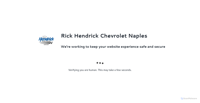 Security scan screenshot of https://www.rickhendrickchevynaples.com/?srsltid=AfmBOoqL4VFnHa0sjyNScis734eo54hWmCNWDyVl1XGz_EAAbCZY9D_L