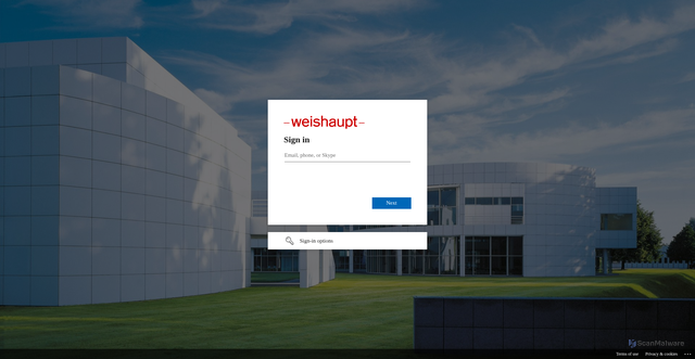Security scan screenshot of https://verify.weishaupt.afi-cloud.de/