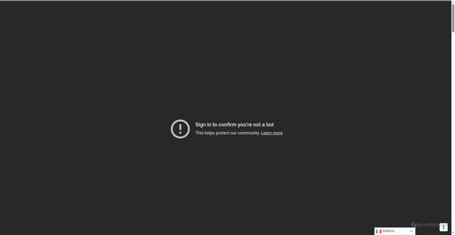 Security scan screenshot of https://www.sardegnafilmcommission.it/
