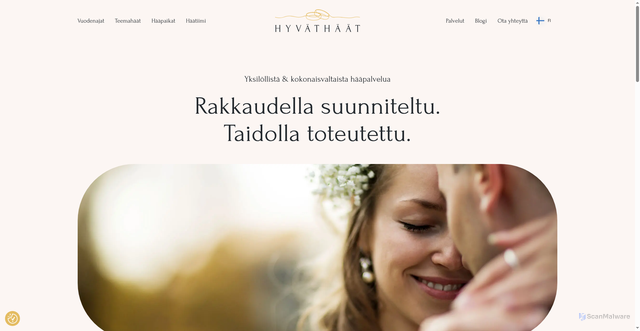 Security scan screenshot of https://hyvathaat.fi/