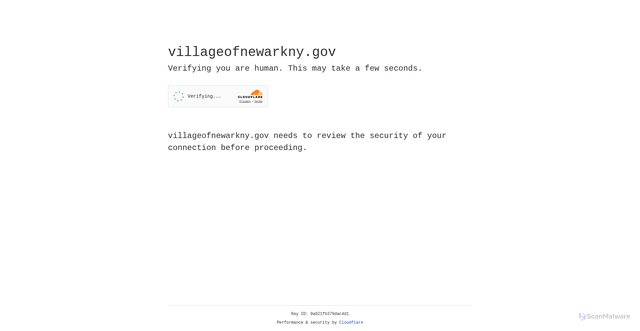 Security scan screenshot of https://villageofnewarkny.gov/