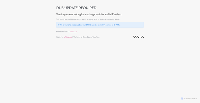 Security scan screenshot of https://mk-byggservice.se