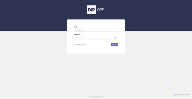 Security scan screenshot of https://rmdatacentral.com