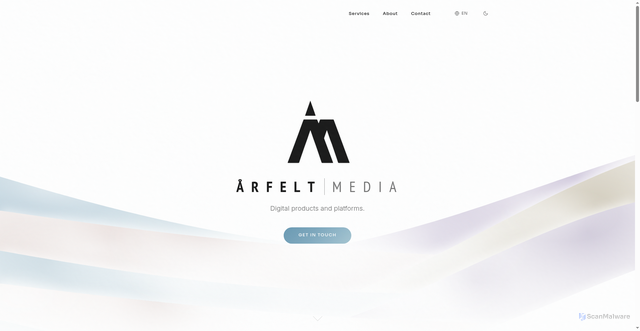 Security scan screenshot of https://arfeltmediaab.se