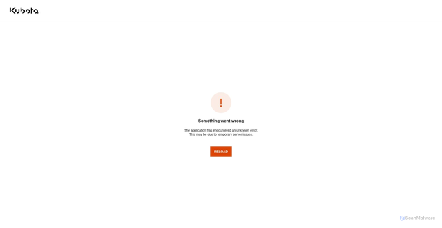 Security scan screenshot of https://kubotanow.com