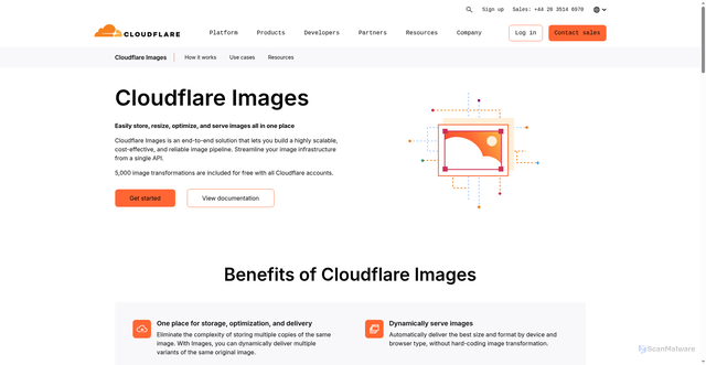 Security scan screenshot of http://185.153.181.46.nip.io/developer-platform/products/cloudflare-images/