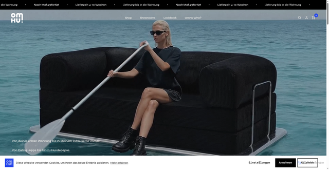 Security scan screenshot of https://omhucph.com/