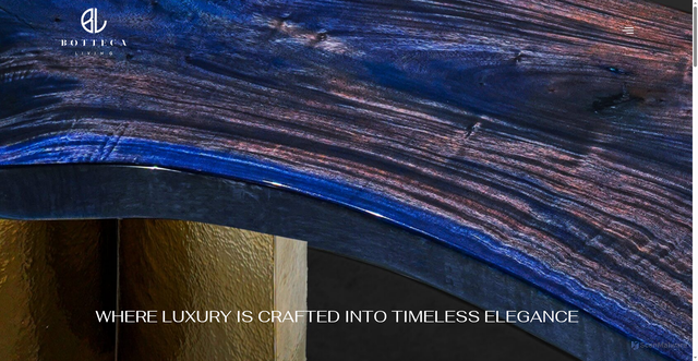 Security scan screenshot of http://www.bottegaliving.com/