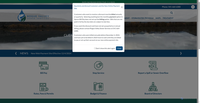 Security scan screenshot of https://www.rvss-or.gov/