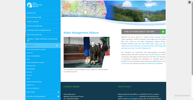 Security scan screenshot of https://www.wlma.org.uk/