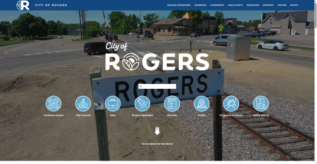 Security scan screenshot of https://www.rogersmn.gov/