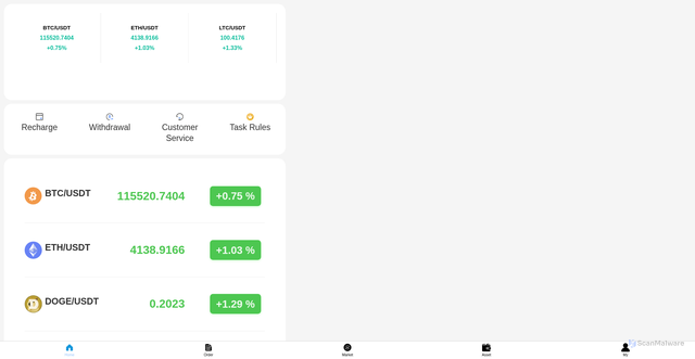 Security scan screenshot of https://q4w8z.it/