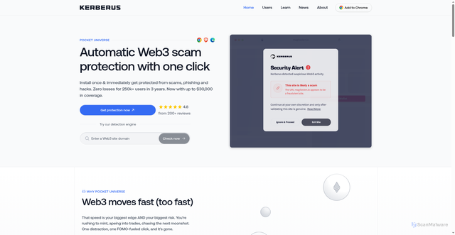 Security scan screenshot of api.adradv.io