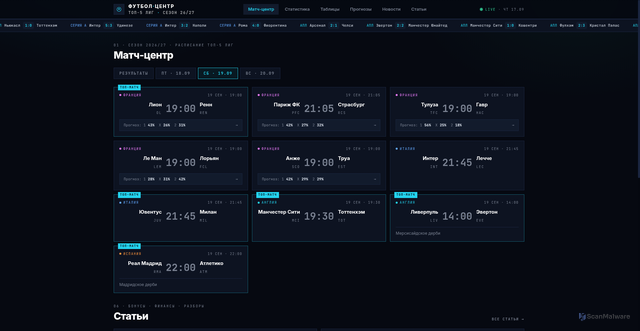 Security scan screenshot of https://retracker.gorcomnet.ru