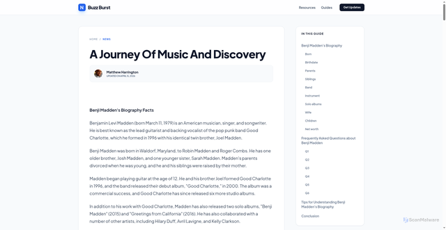 Security scan screenshot of https://tt.ifesowapo.mlga.ek.gov.ng/a-journey-of-music-and-discovery.html