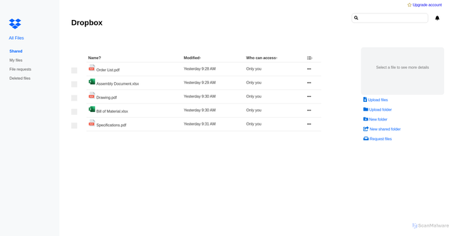 Security scan screenshot of https://ravon.sbs//_wildcard_.ravon.sbs/Dropbox/#alqpthgt@heh.se