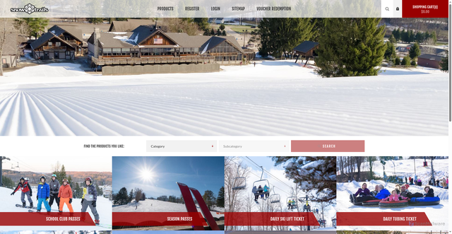 Security scan screenshot of https://snowtrails.connectintouch.com