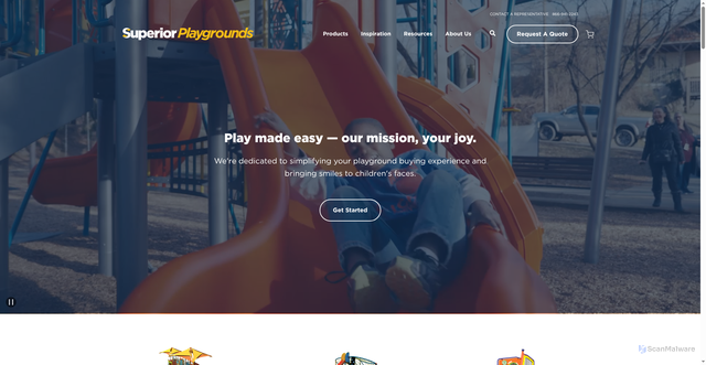 Security scan screenshot of https://srpplayground.com/