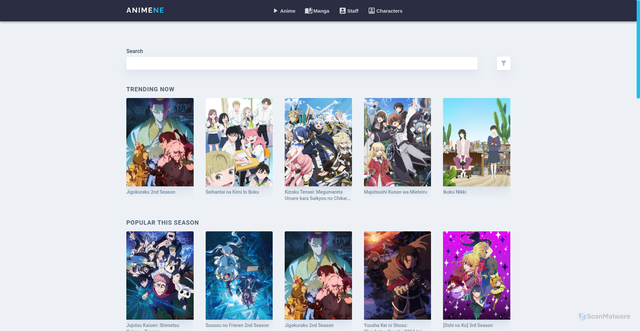 Security scan screenshot of https://animene-sjd0hmz4v5.edgeone.app/