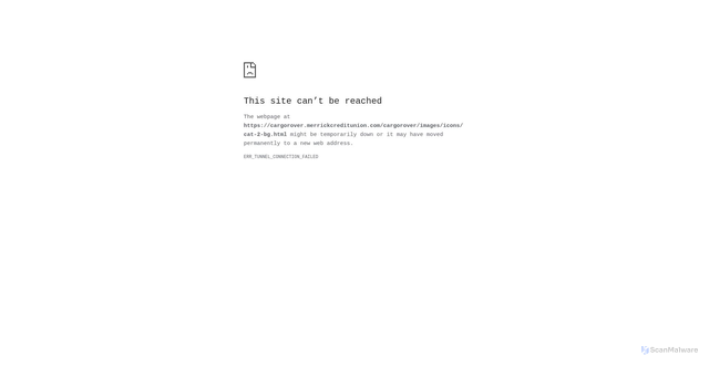 Security scan screenshot of https://cargorover.merrickcreditunion.com/cargorover/images/icons/cat-2-bg.html