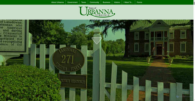 Security scan screenshot of https://urbannava.gov/