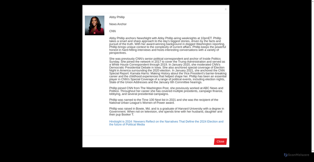 Security scan screenshot of https://event.adweek.com/mediaweek-2024/speaker/1422231/abby-phillip