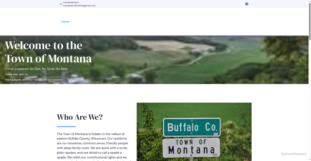 Security scan screenshot of https://montanawi.gov/