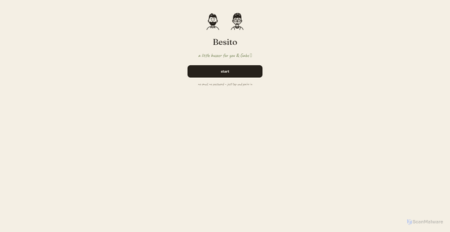Security scan screenshot of http://besito.pages.dev/