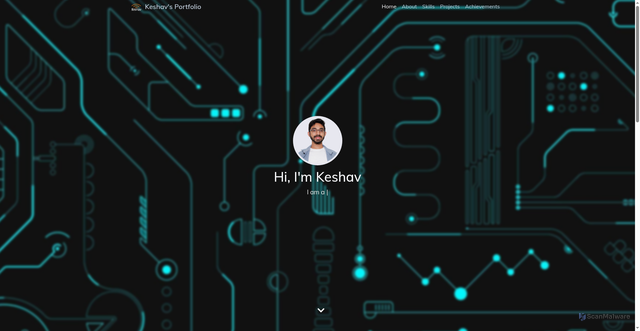 Security scan screenshot of http://portfolio-web-1zgu.pages.dev/
