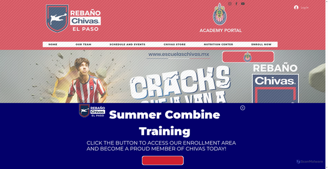 Security scan screenshot of https://www.rebanochivas.us/