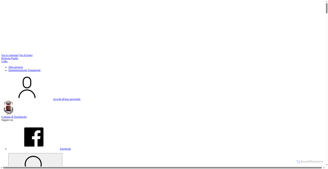 Security scan screenshot of https://www.comune.torchiarolo.br.it/