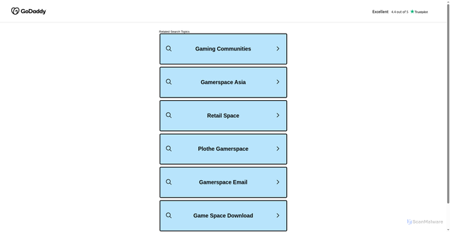 Security scan screenshot of https://gamerspace.in/apps/default/notactive/templates/notactive/nfhojvz3afdiviz.php