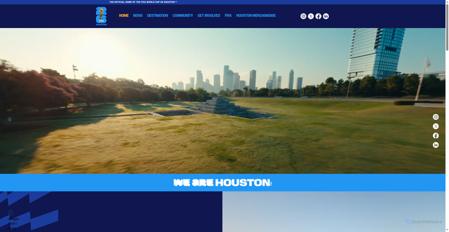 Security scan screenshot of https://www.fwc26houston.com/