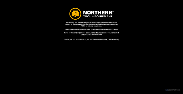 Security scan screenshot of https://www.northerntool.com/categories/firepits?srsltid=AfmBOorWaDX9CmyTX4_sBoLOx4b41KzyvJOE734awY6xeSmlzgBKuqll
