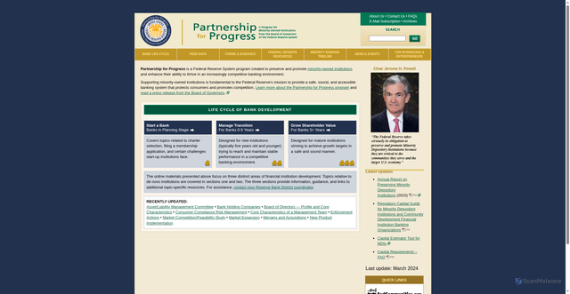 Security scan screenshot of https://www.fedpartnership.gov/