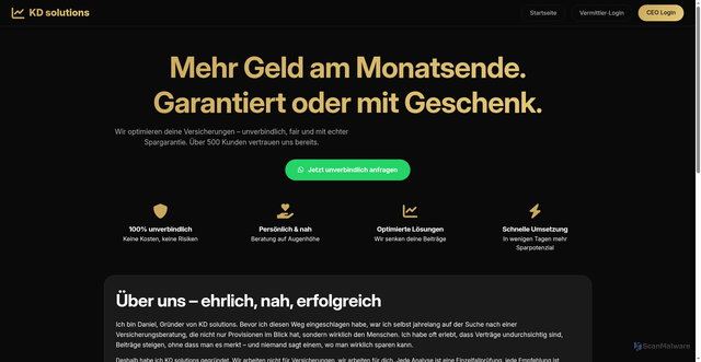 Security scan screenshot of https://solution26-2pyyl26vov.edgeone.app/