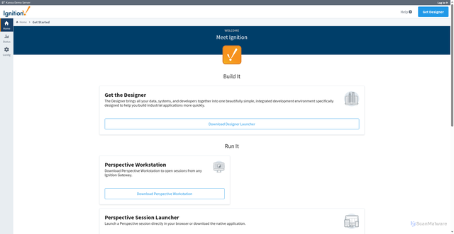 Security scan screenshot of https://demo.kanoa.ai